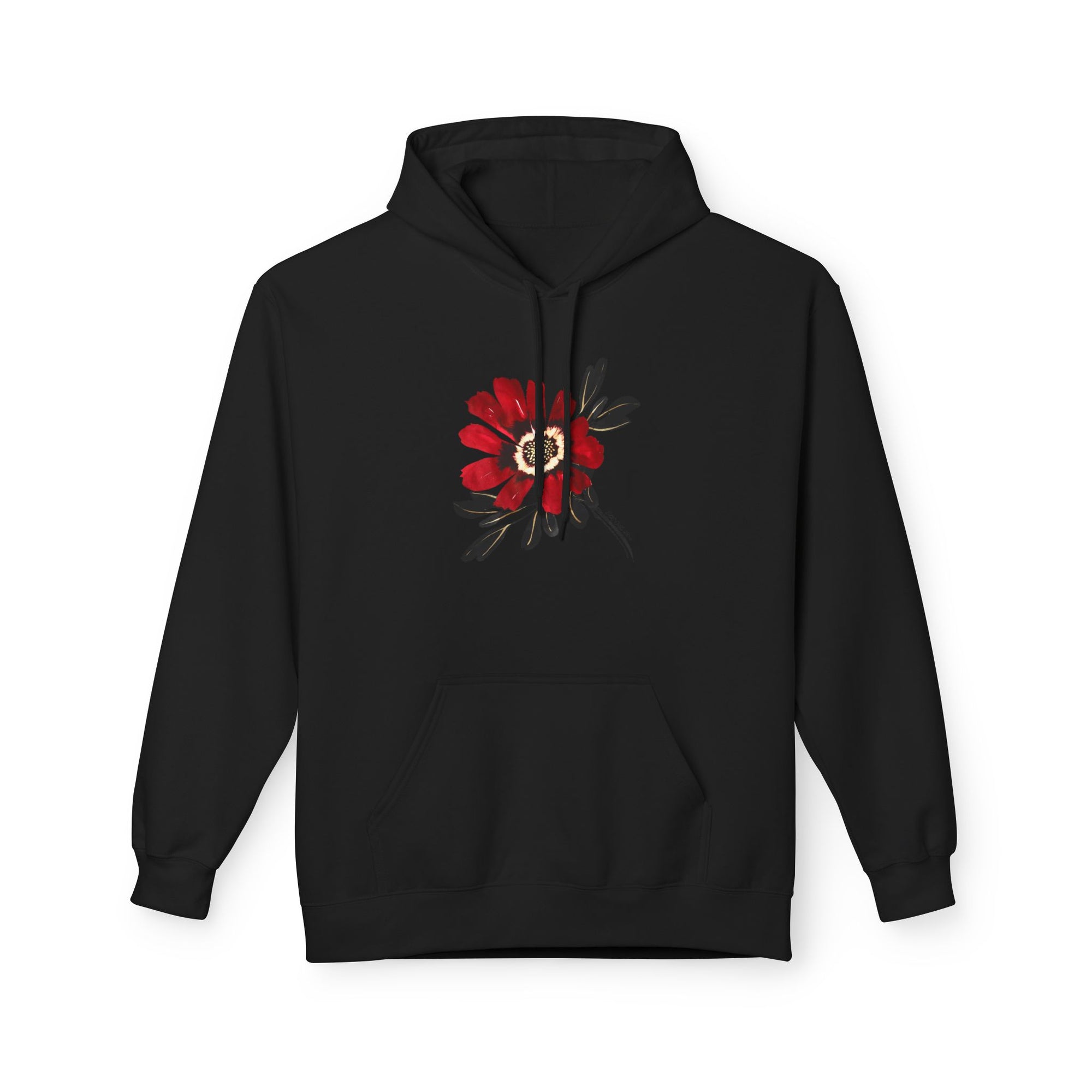 EDIT COLLECTION - Graphic Floral Hoodie