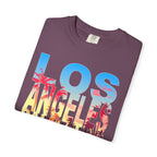 Los Angeles Palm Club T-Shirt - Beach Vibes Tee for Travelers