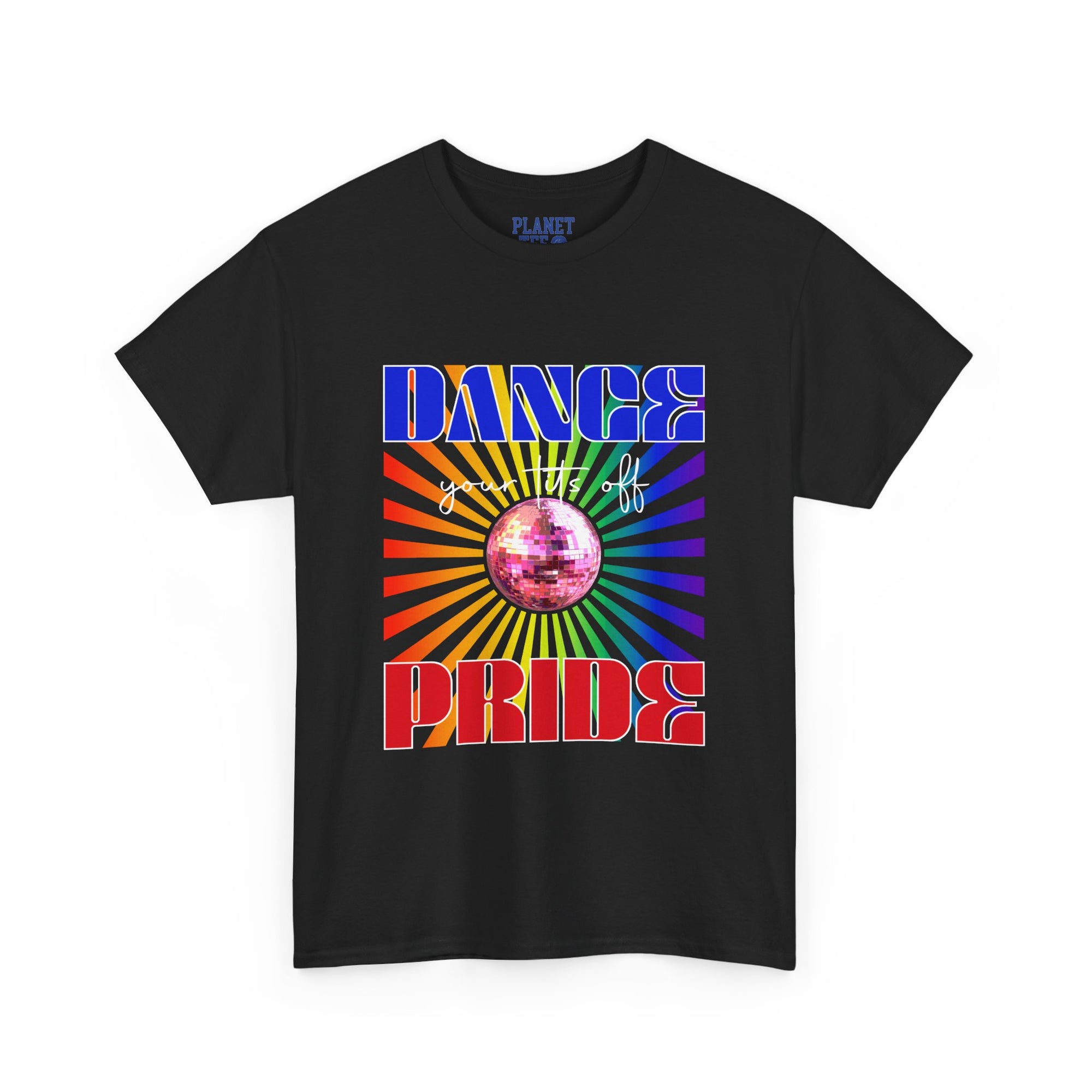 Pride Disco Tee – LGBTQ Unisex Festival Shirt