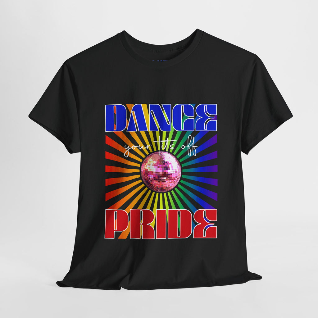 Pride Disco Tee – LGBTQ Unisex Festival Shirt