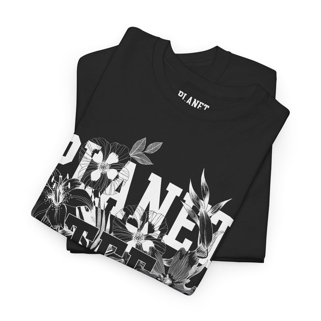 Edit II - Planet Tee Logo with Flowers
