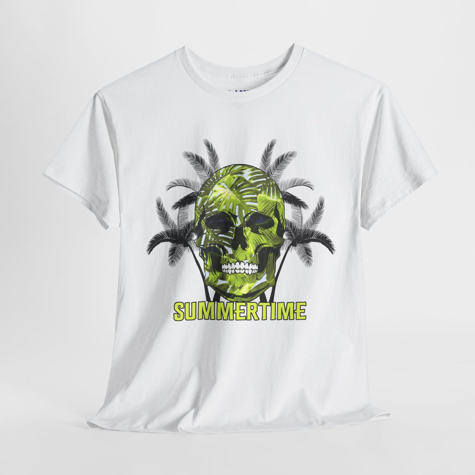 Skull Graphic Tee – Trendy Unisex Shirt for Summer Vibes