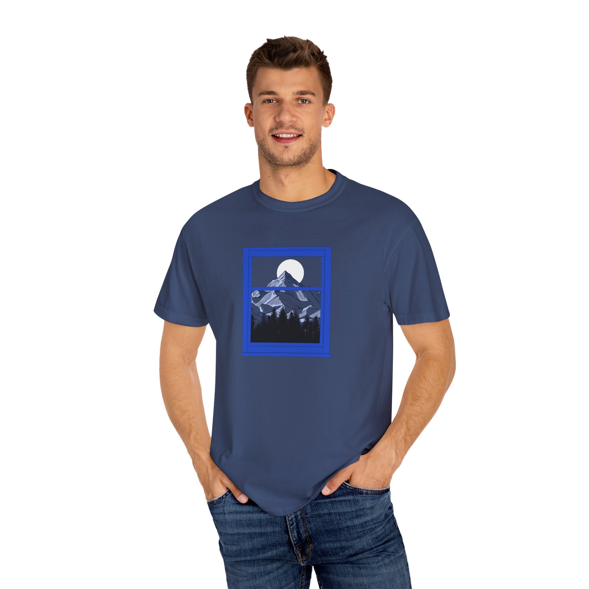 Nature Lovers Apparel - Mountain View T-Shirt for Hikers and Outdoor Enthusiasts