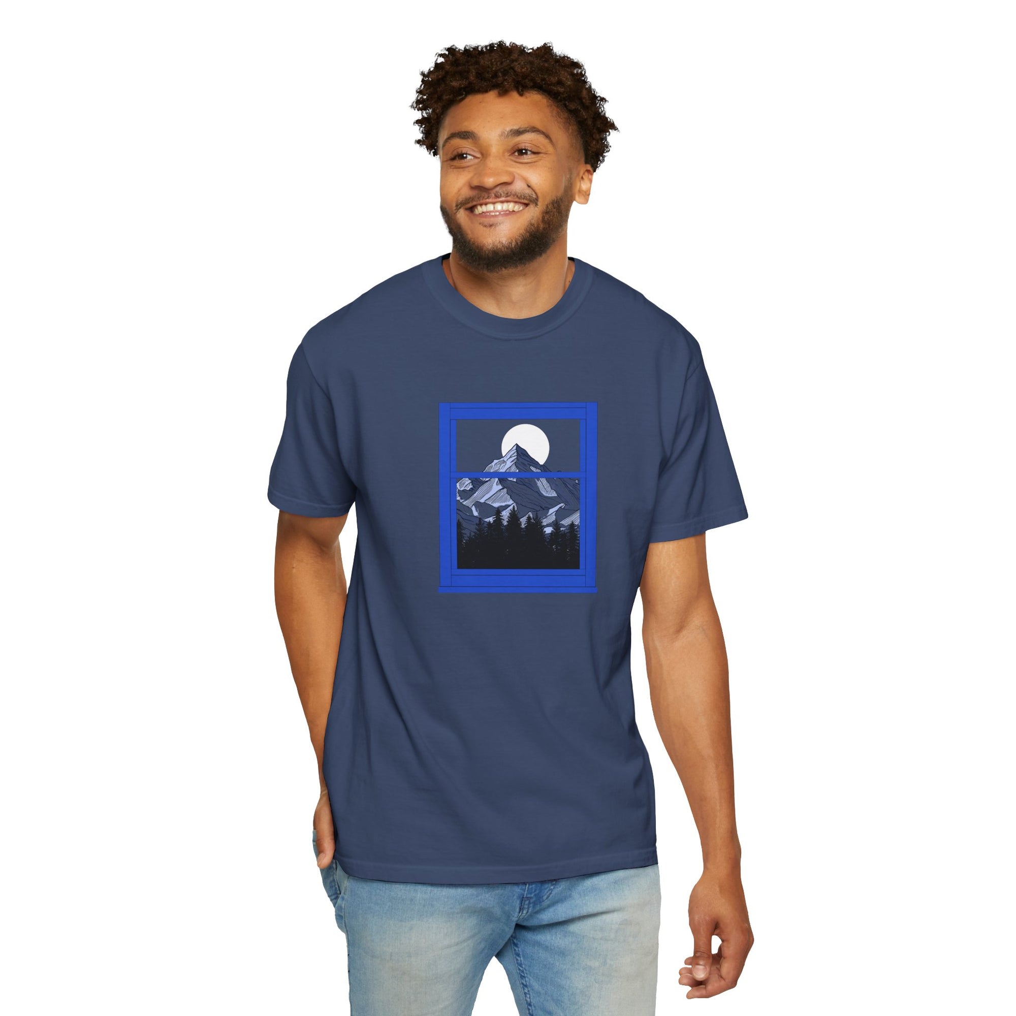 Nature Lovers Apparel - Mountain View T-Shirt for Hikers and Outdoor Enthusiasts
