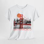 San Francisco Coastal City Graphic Tee | Unisex Cotton T-Shirt