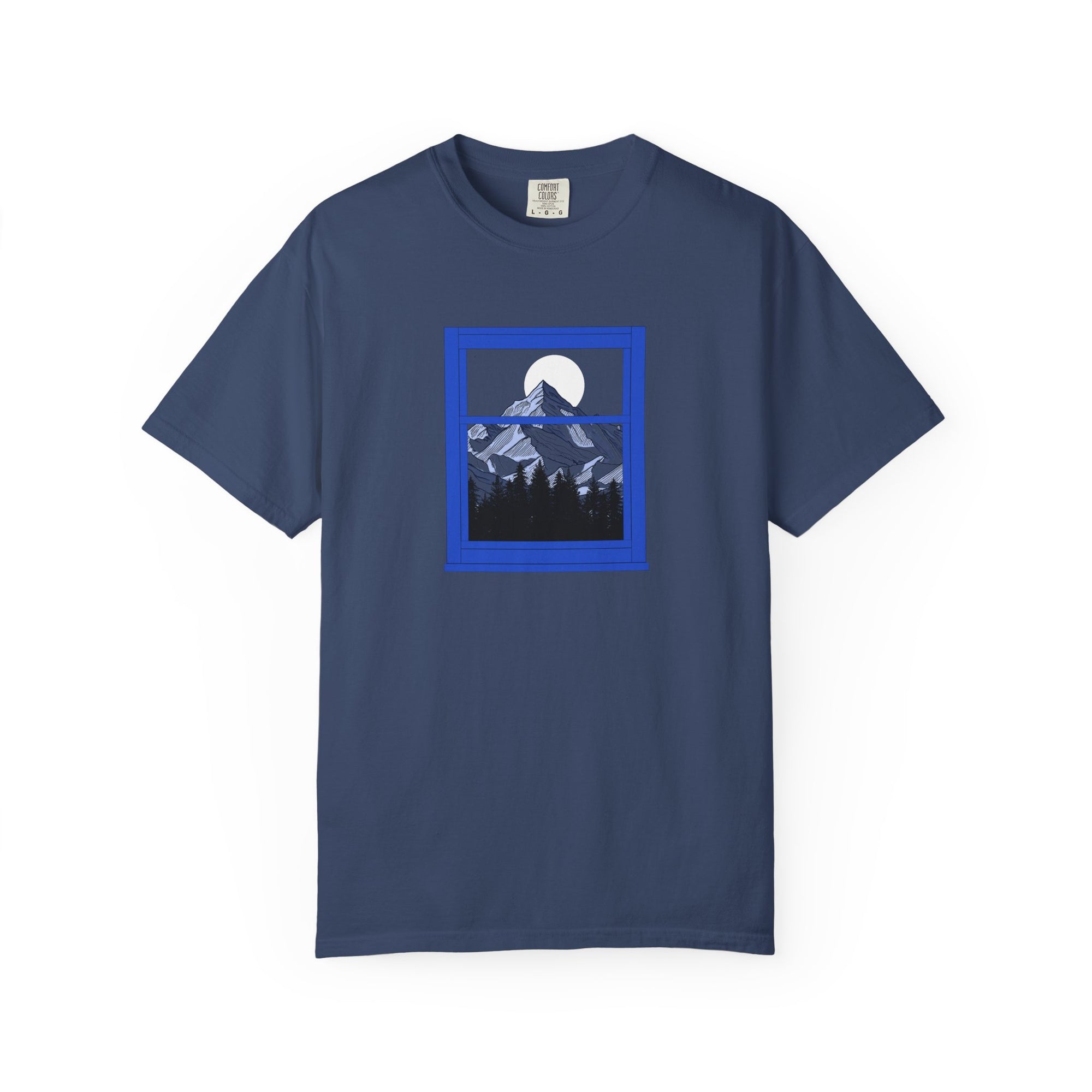 Nature Lovers Apparel - Mountain View T-Shirt for Hikers and Outdoor Enthusiasts