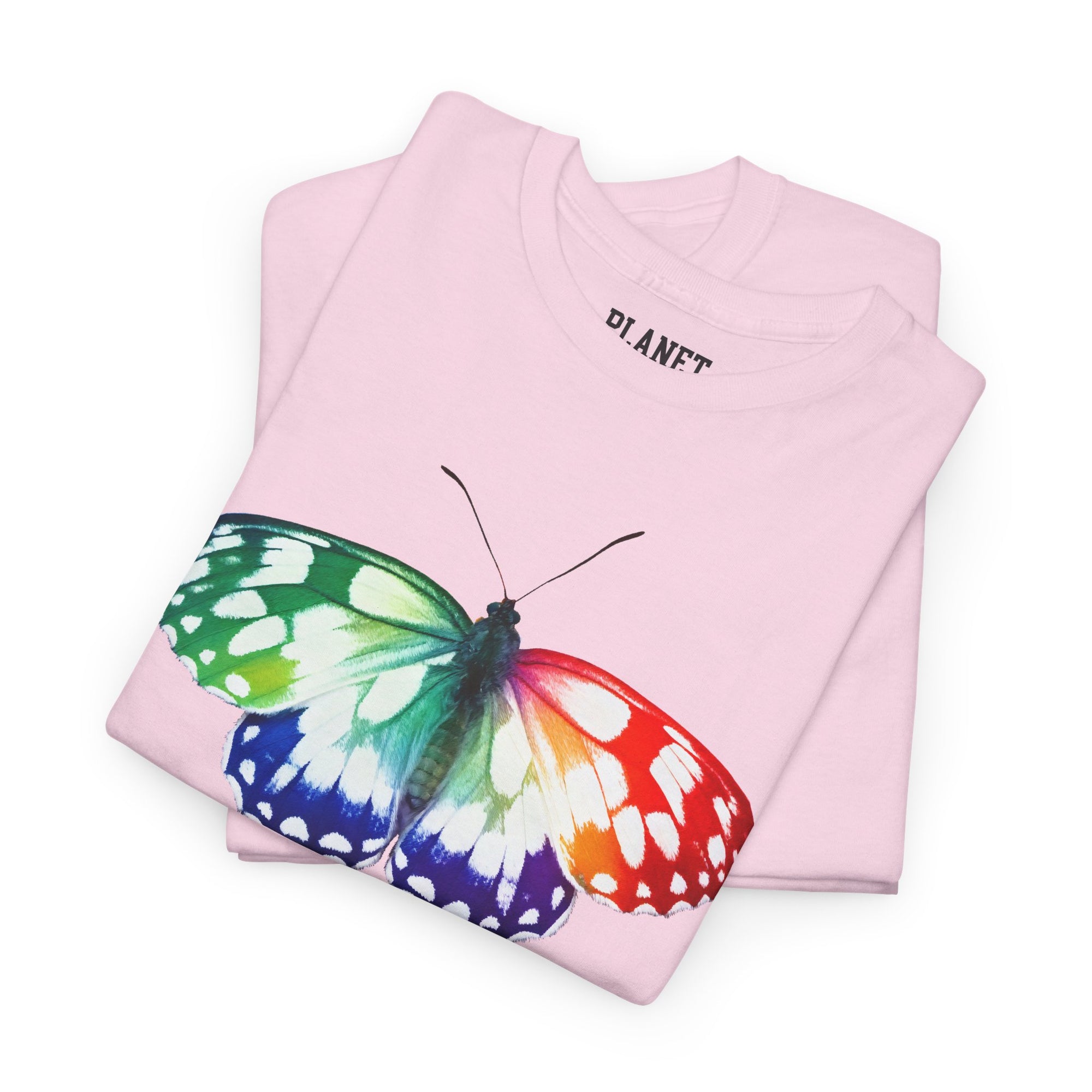 Rainbow Pride Butterfly Tee - LGBTQ Celebration Apparel