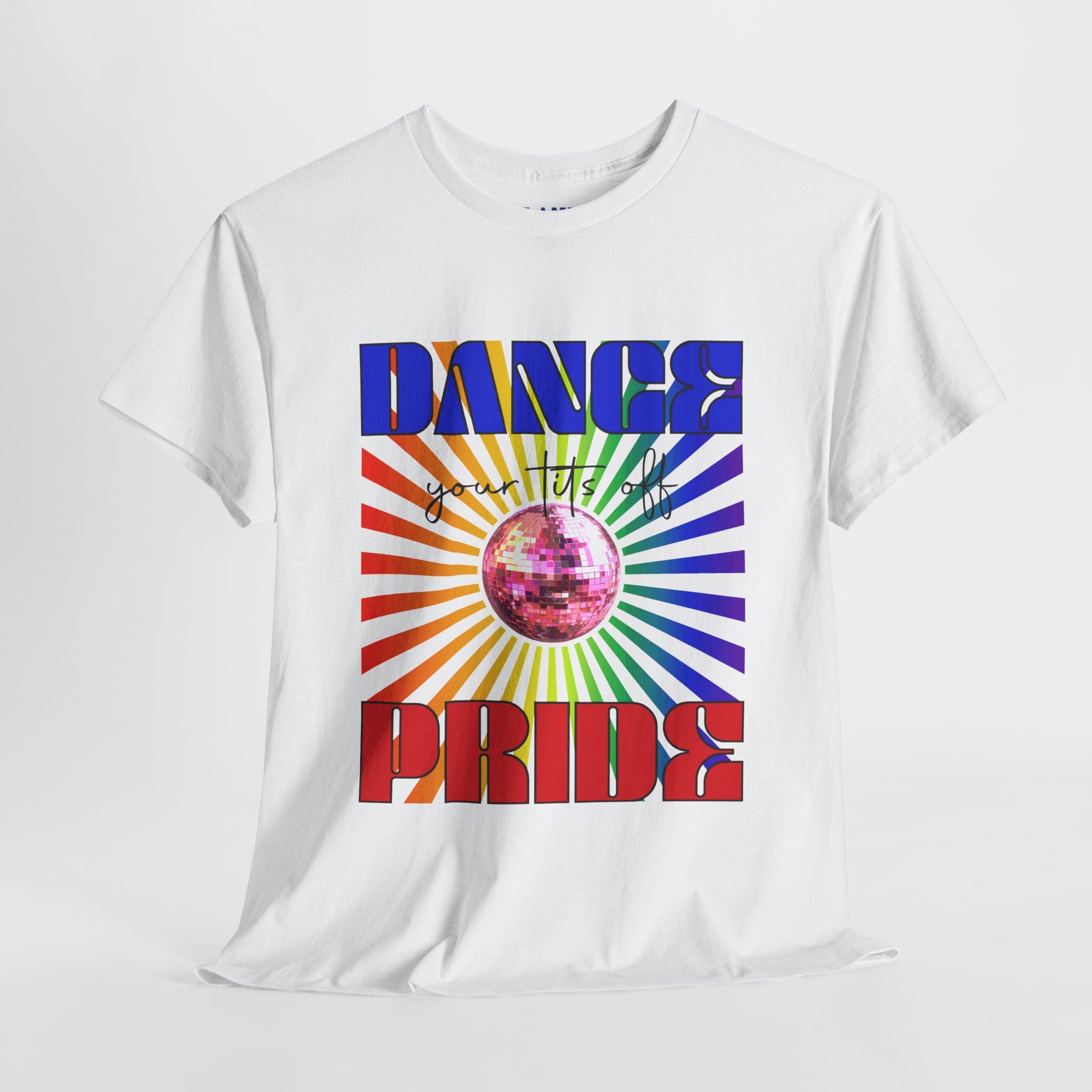 Pride Disco Tee - Dance Unisex Cotton Shirt for LGBTQ Celebrations