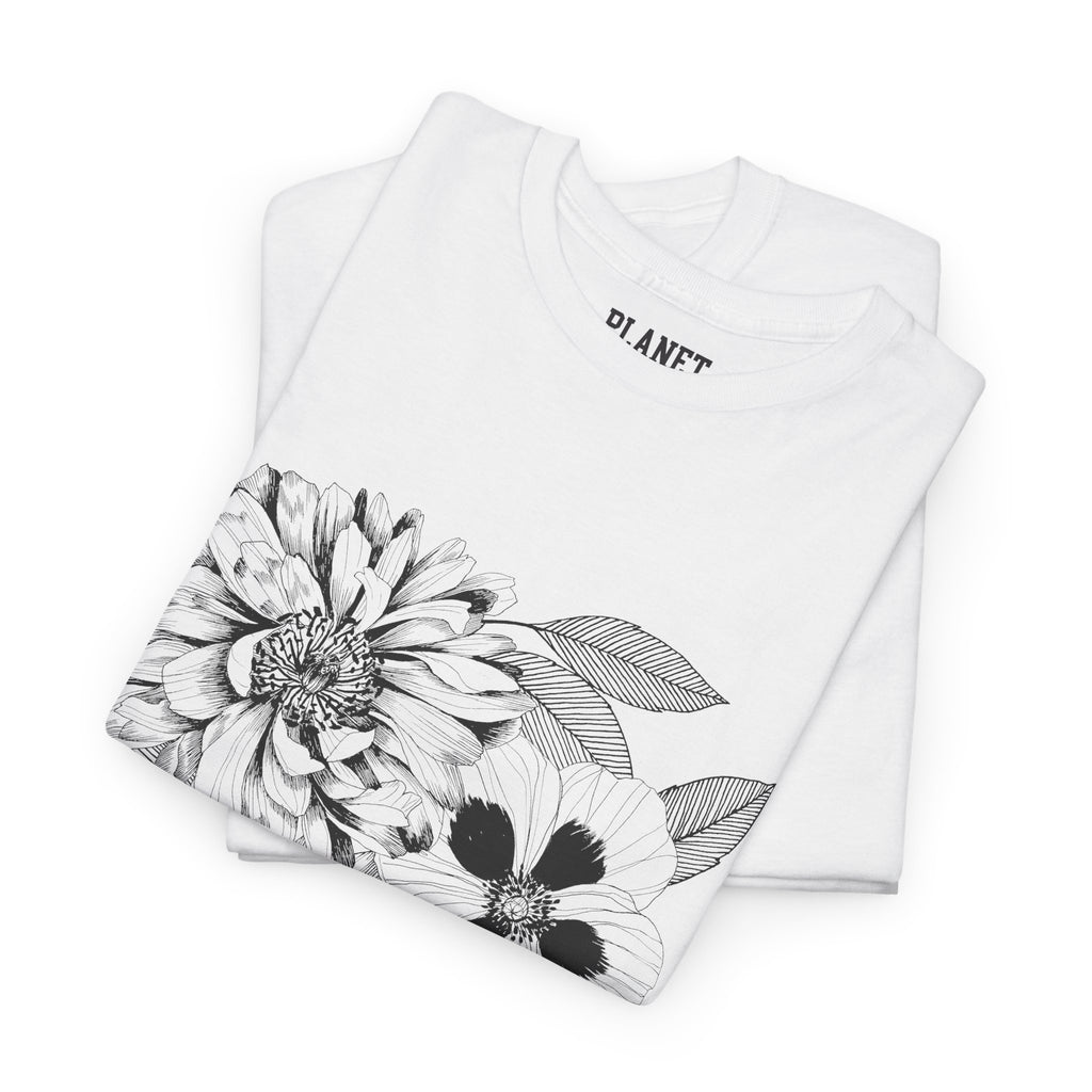 Edit II - Drawn Floral Graphic Tee