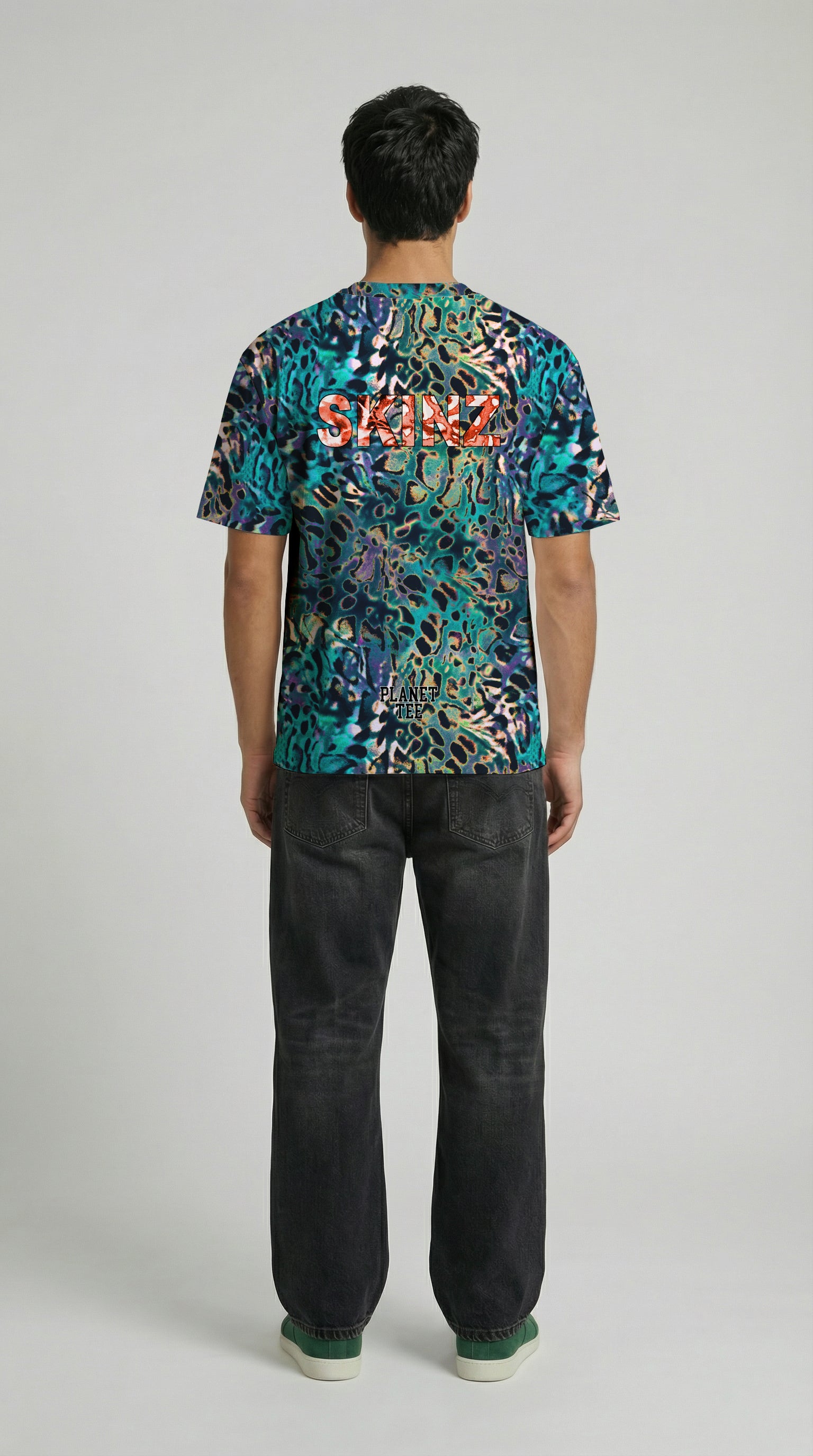 Abstract Jaguar Men's Tee
