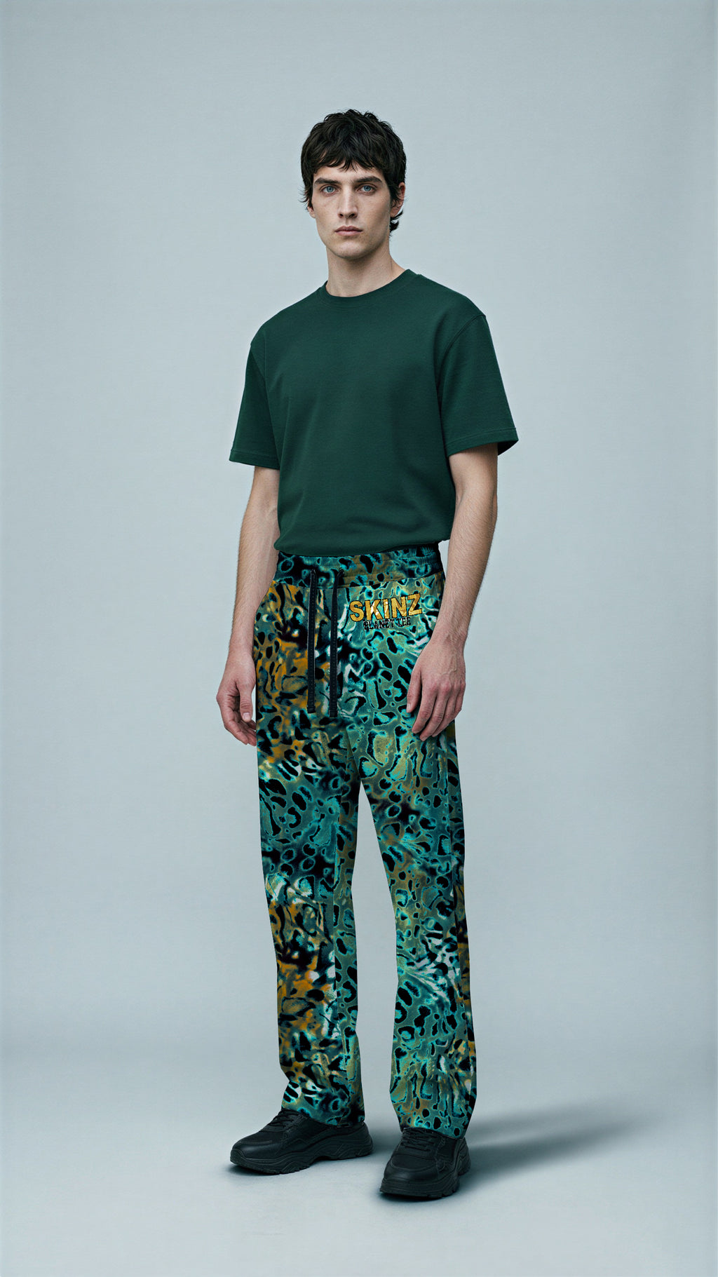 Teal Jaguar Unisex Joggers