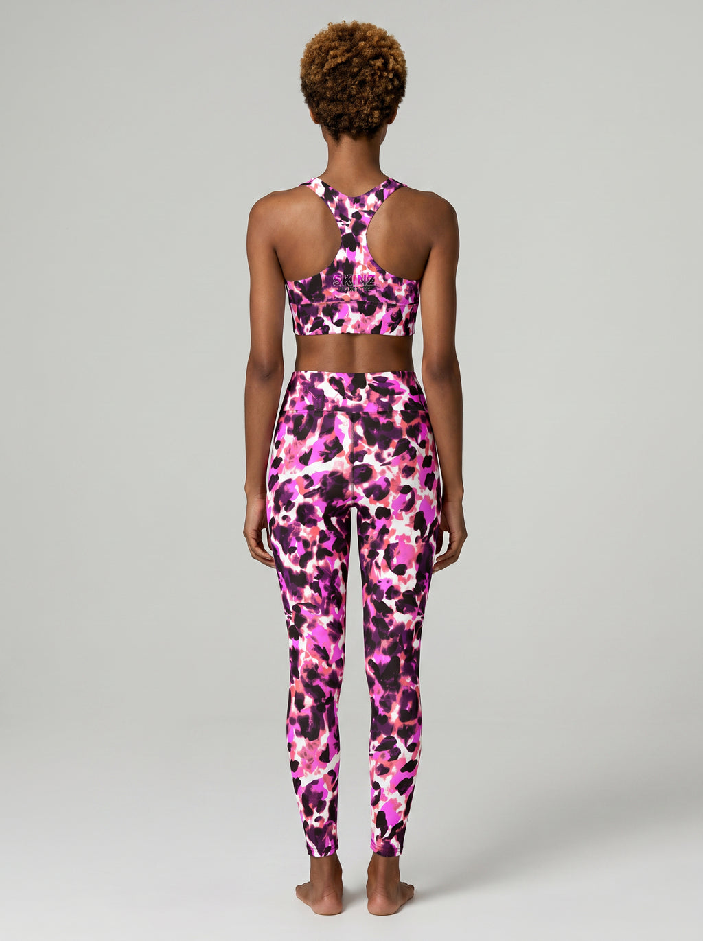 Brushstroke Animal Yoga Leggings