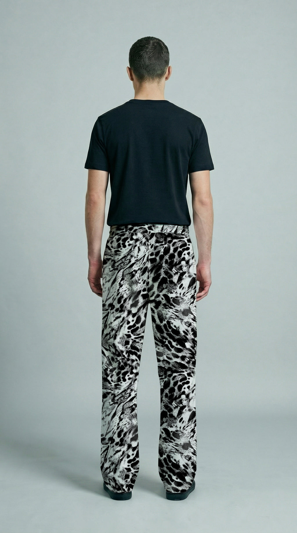 Skinz Mono Animal Print Joggers