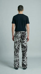 Skinz Mono Animal Print Joggers