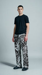 Skinz Mono Animal Print Joggers