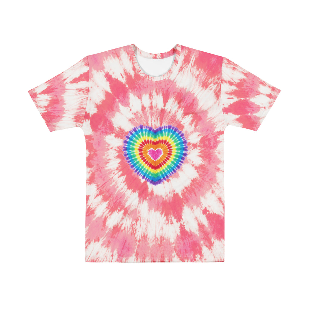 Men’s Tie Dye Heart Tee