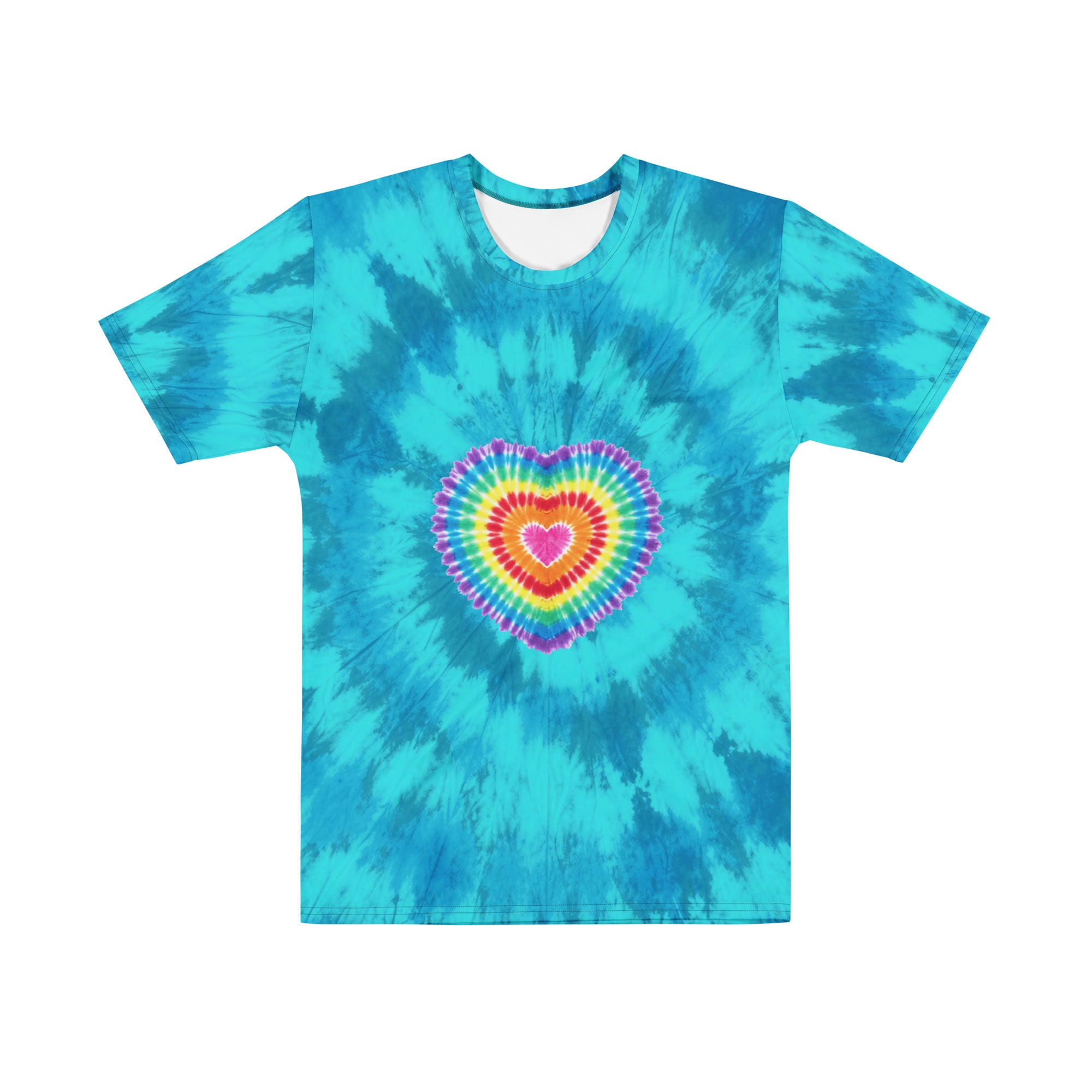 Men’s Tie Dye Heart Tee