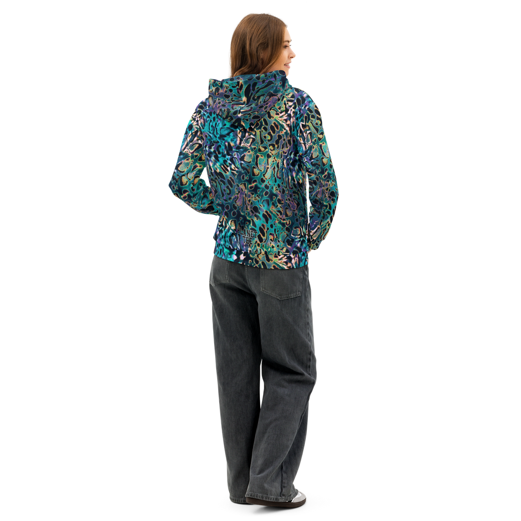 Jaguar Print Unisex Hoodie Without Logo