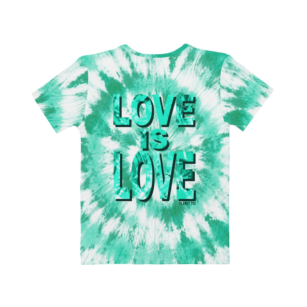 Women’s Tie Dye Heart Tee