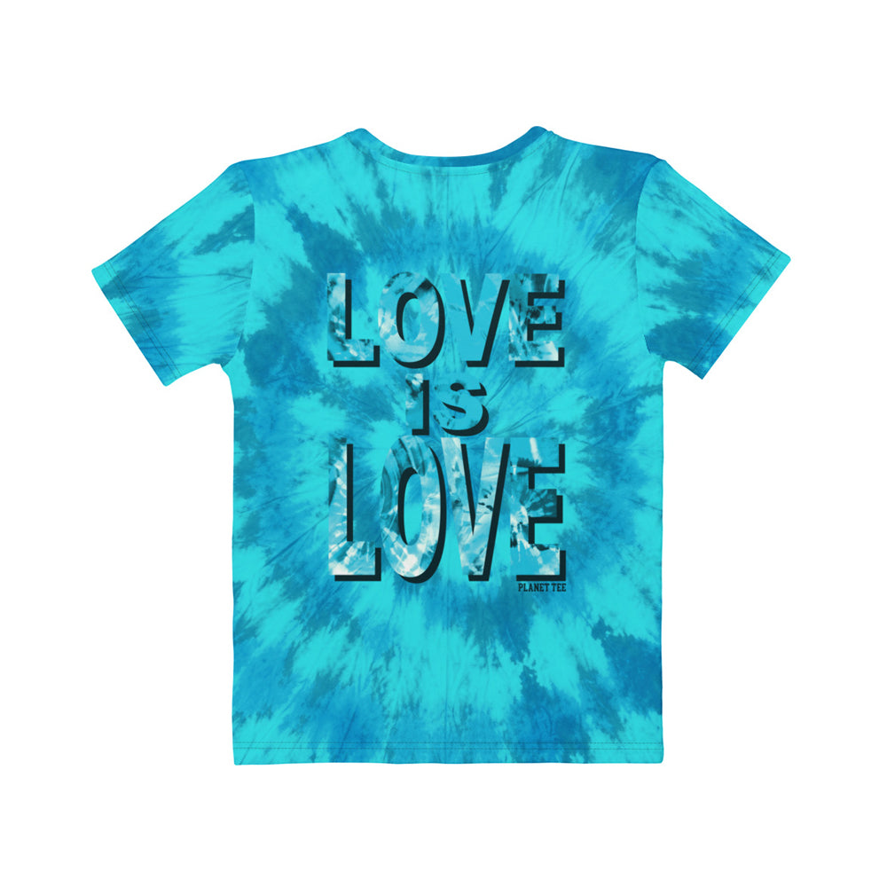 Women’s Tie Dye Heart Tee
