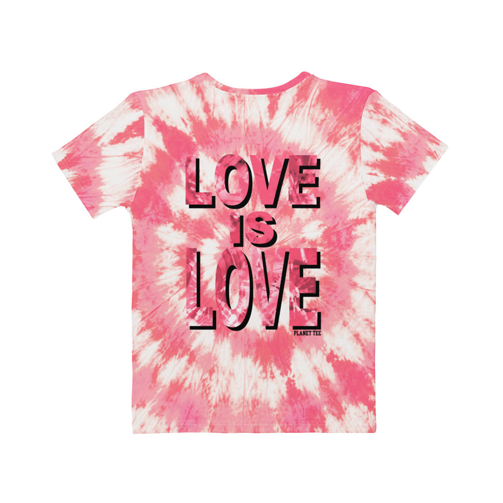 Women’s Tie Dye Heart Tee
