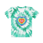 Women’s Tie Dye Heart Tee