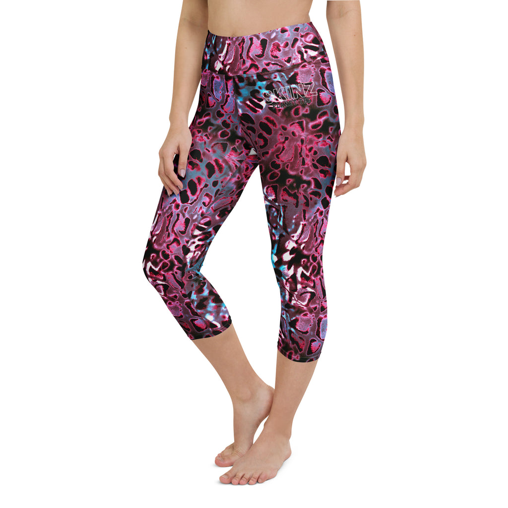 Jaguar Skinz Yoga Capri Leggings