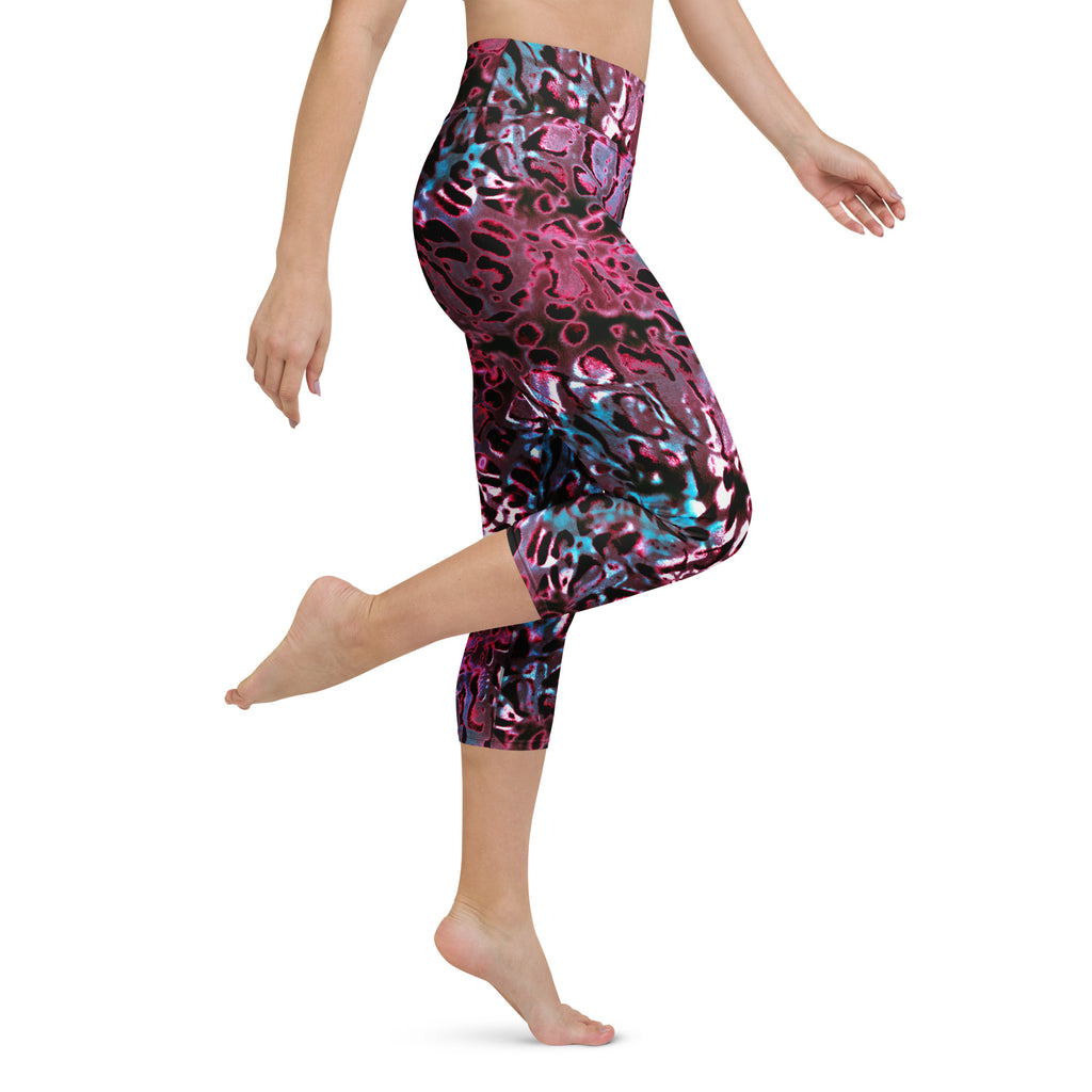 Jaguar Skinz Yoga Capri Leggings