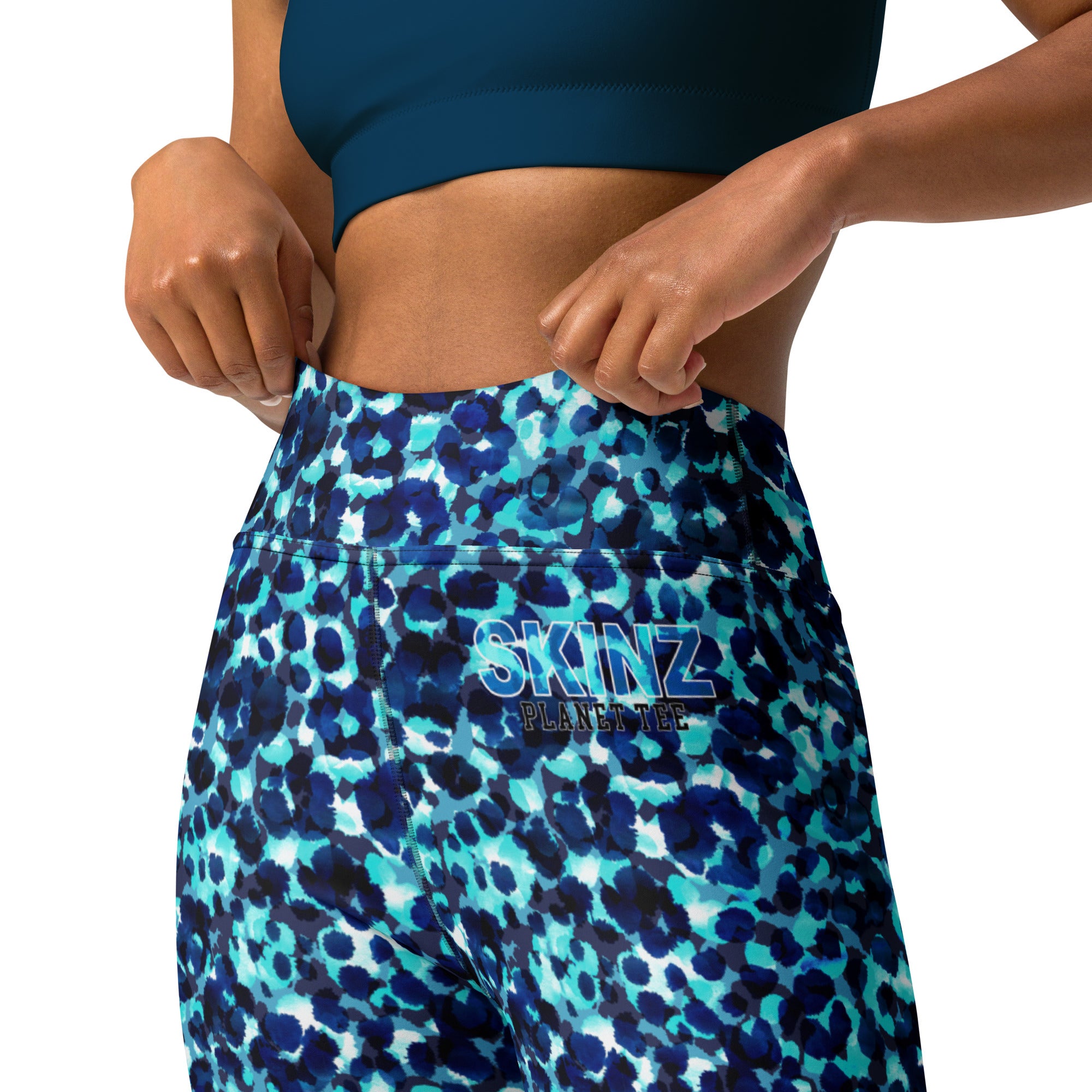 Waterbrush Leopard Yoga Leggings