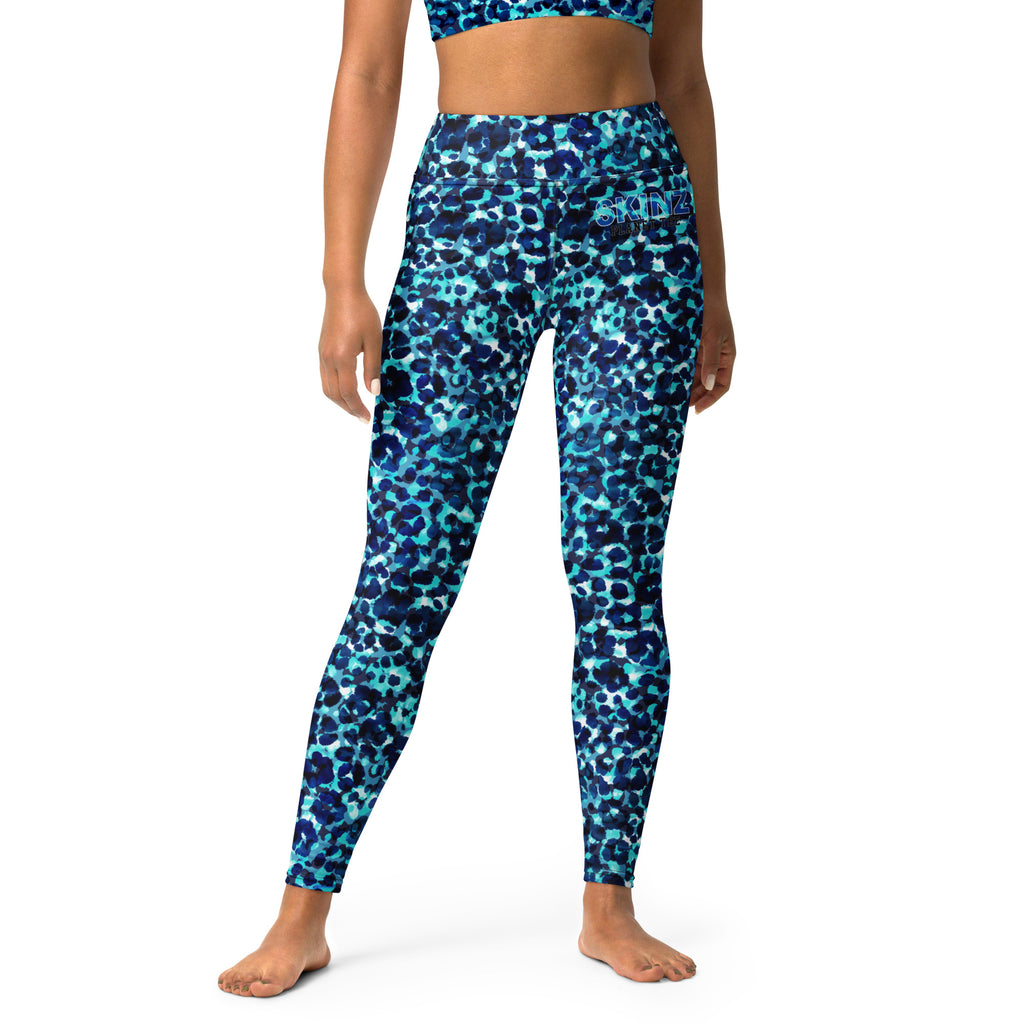 Waterbrush Leopard Yoga Leggings