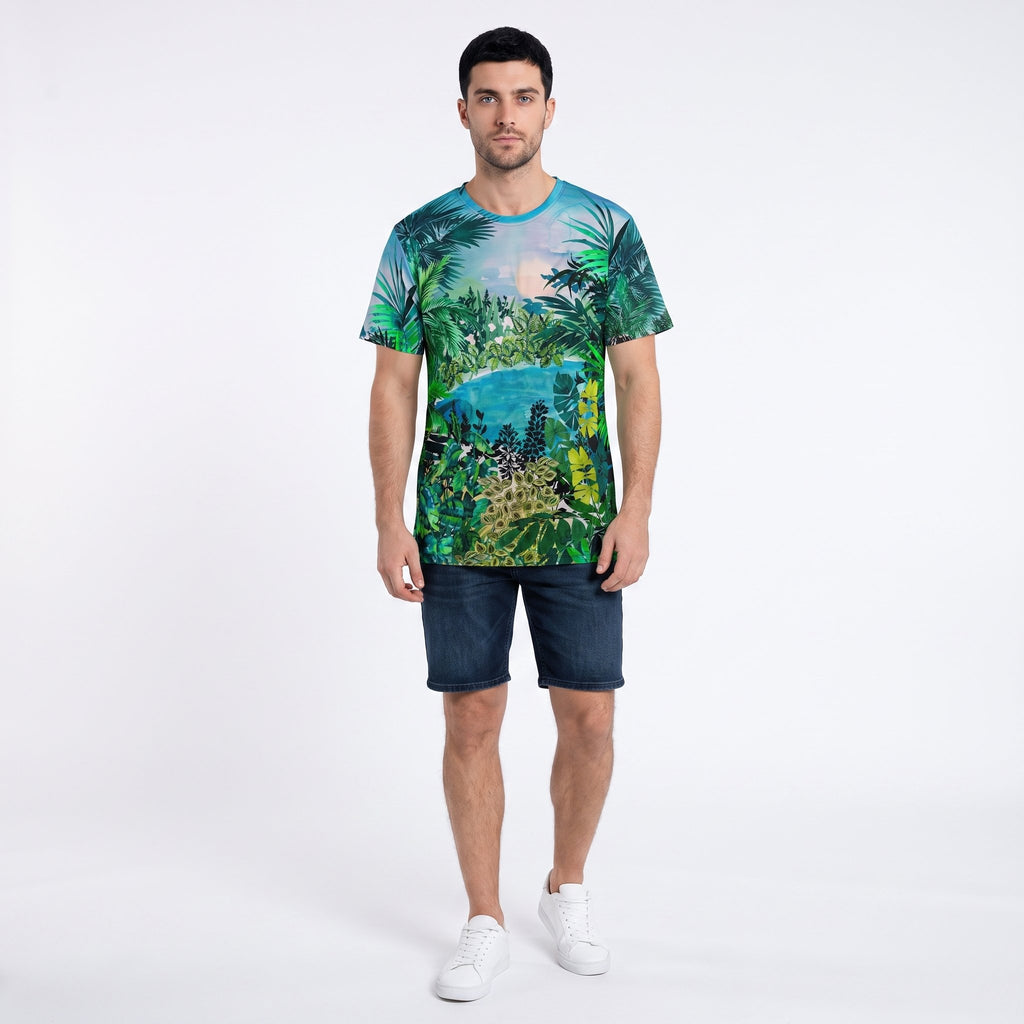 Poolside Jungle Men's Tee