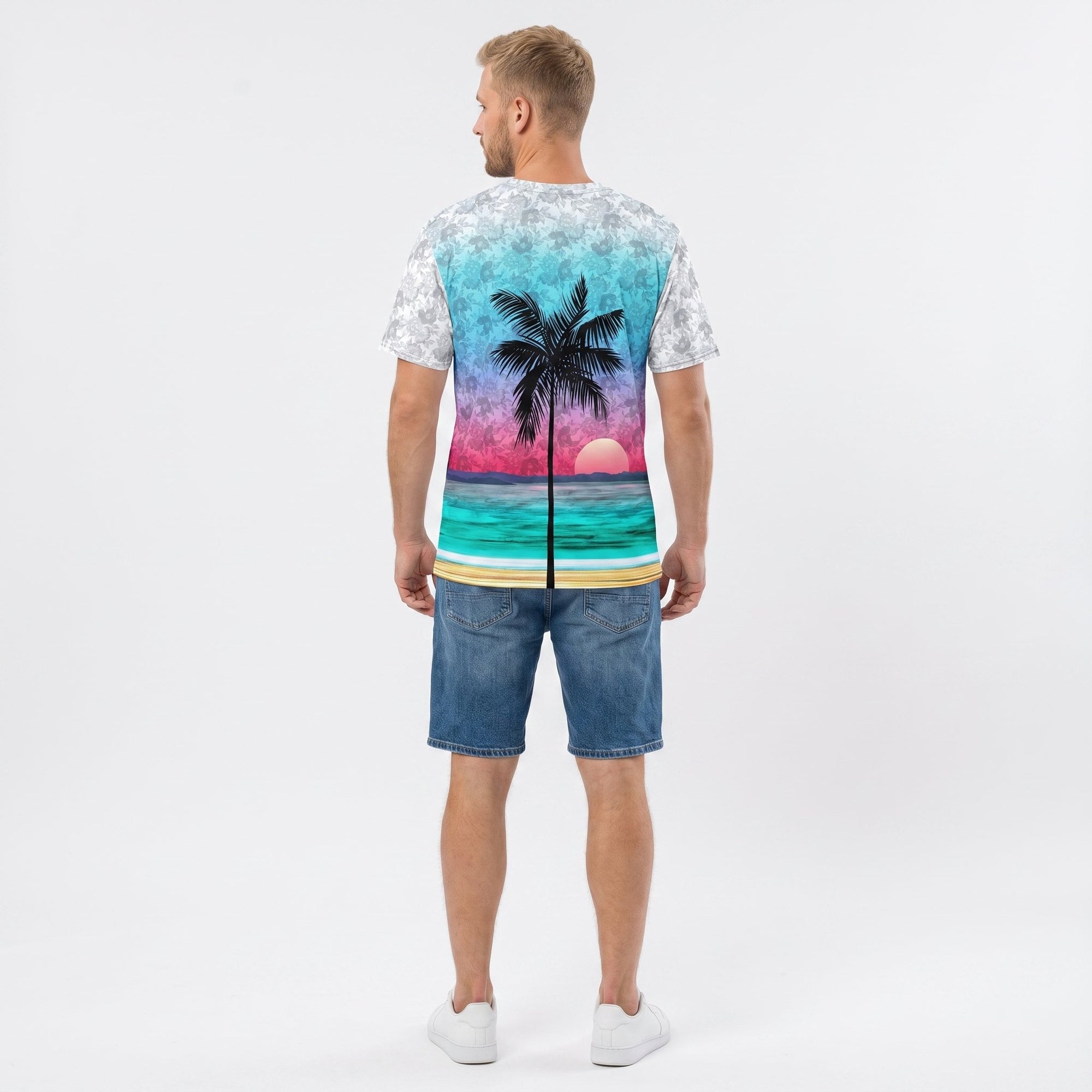 Pattern Palm Men’s Tee
