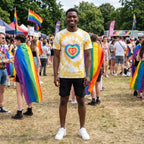 Men’s Tie Dye Heart Tee
