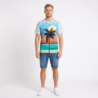 Pattern Palm Men’s Tee