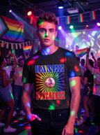 Pride Dance Party Black Tee